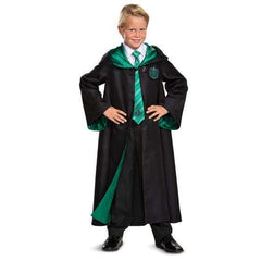 Prestige Harry Potter Slytherin Robe Kid's Costume