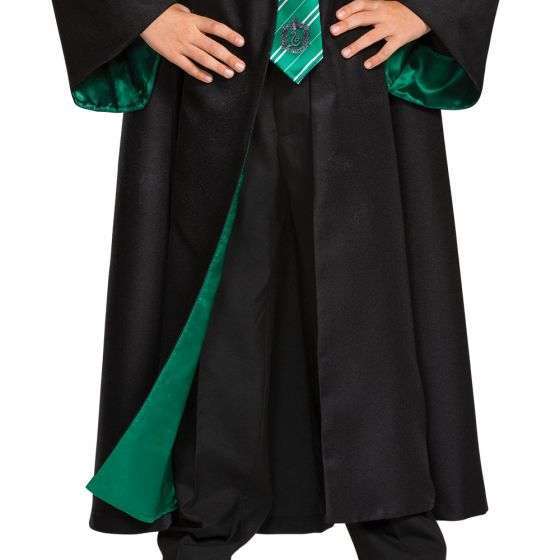 Prestige Harry Potter Slytherin Robe Kid's Costume