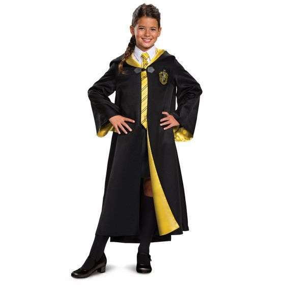 Prestige Harry Potter Hufflepuff Robe Kid's Costume