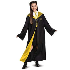 Deluxe Harry Potter Hufflepuff Robe Adult Costume