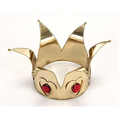 Alice in Wonderland Mini Queen of Hearts Gold Crown