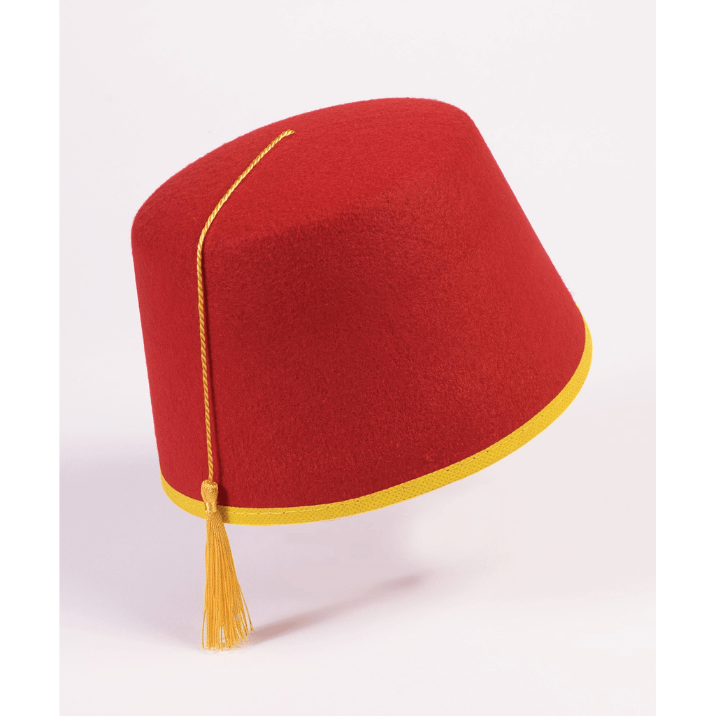 Felt Red Fez Hat