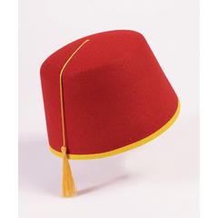 Felt Red Fez Hat