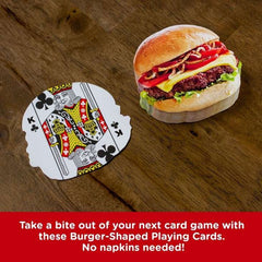 Hamburger Shaped Playing Cards