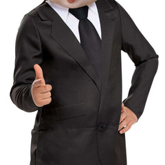 Classic Boss Baby Kids Costume & Mask