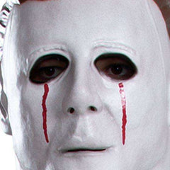 Halloween II Michael Myers Vinyl Mask