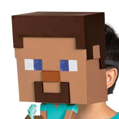 Minecraft Steve Mega Move a Mask