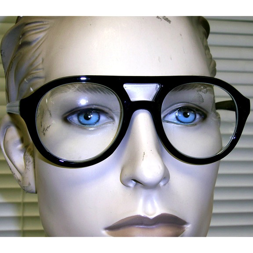 Thick Aviator Style Frame Glasses