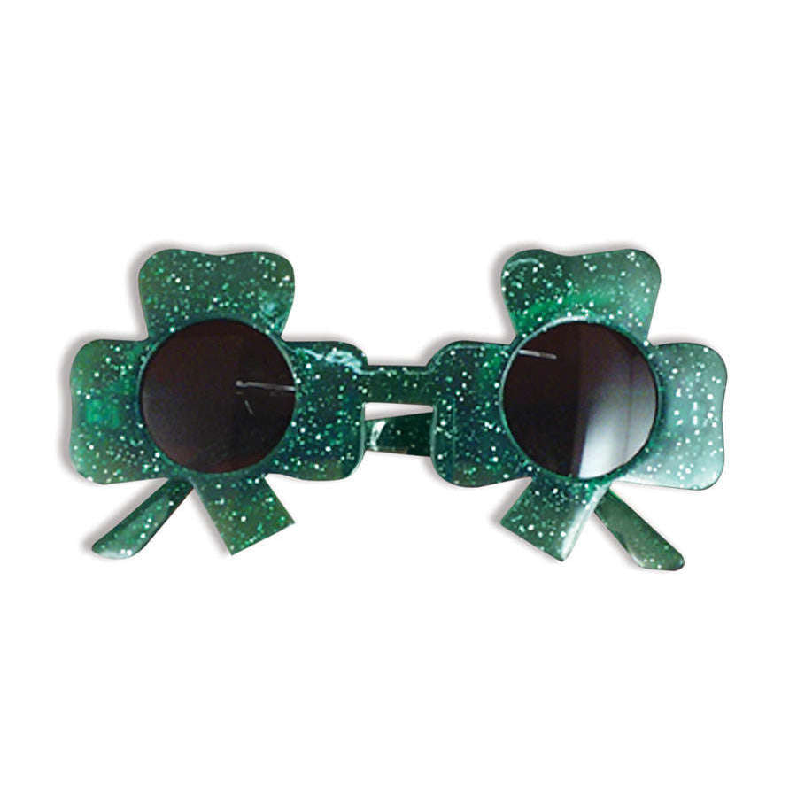 Saint Patrick's Day Sparkly Shamrock Sunglasses