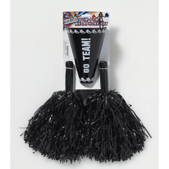 Vintage Cheerleader Pom Pom & Megaphone Set