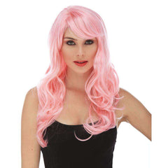 Burlesque Side Fringe Wavy Wig