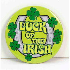 Luck Of The Irish Button