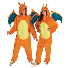 Pokémon Deluxe Charizard Adult Onesie Pajama Costume