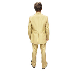 Deluxe 1970's Golden Boy House Party Suit Men's Costume