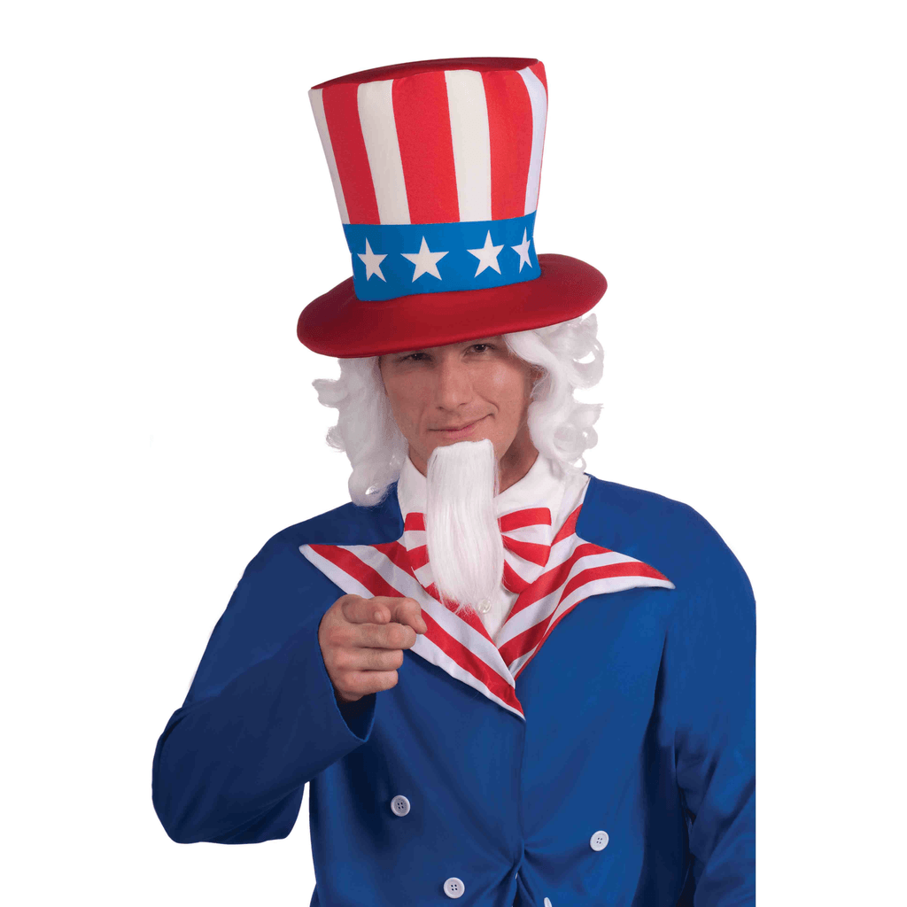 Uncle Sam Wig & Beard Set