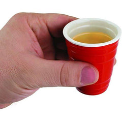 Red Cup Shot Glass Set (4 Pack)