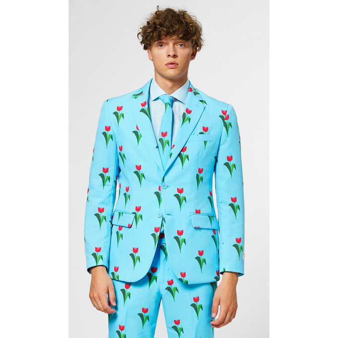 OppoSuits Tulips From Amsterdam Three Piece Suit