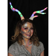 Multicolor Light-Up Deer Antlers LumenHorns