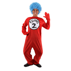 Dr Seuss Thing 1 & 2 Adult Costume