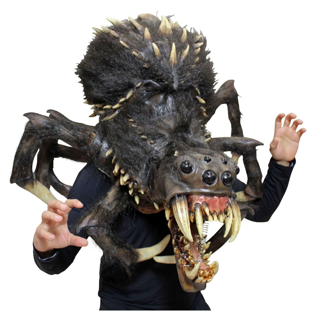 Mamouth Chomping Giant Spider Helmet Mask