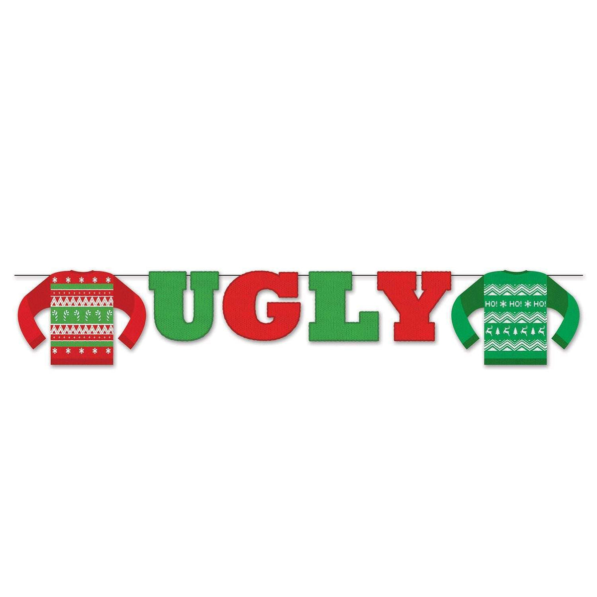 Ugly Sweater Streamer Party Decoration