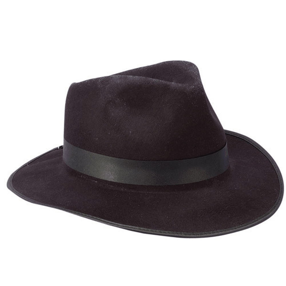 1920s Black Gangster Hat