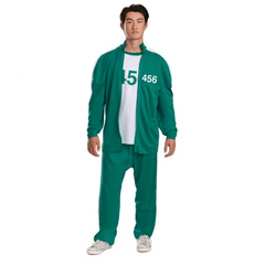 Squid Games Player 456 Tracksuit Adult Costume