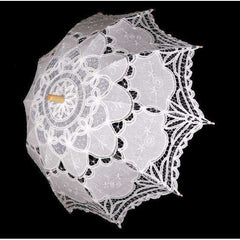 White Gothic Parasol