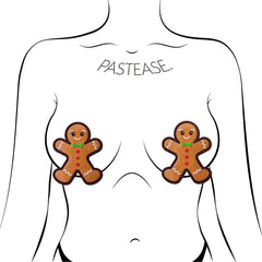 Gingerbread Man Nipple Pasties