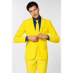 OppoSuits Yellow Fellow Three Piece Suit