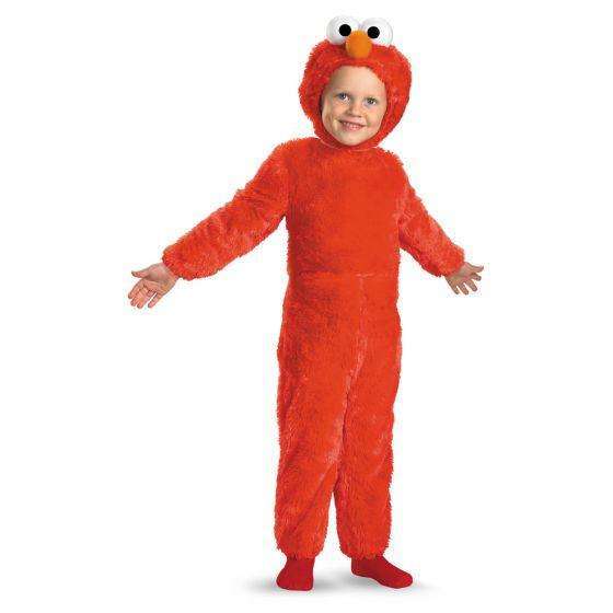 Classic Sesame Street Elmo Hooded Toddler Costume