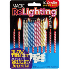 Magic Re-Lighting Candles