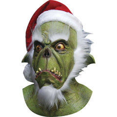 Green Mean One Santa Mask