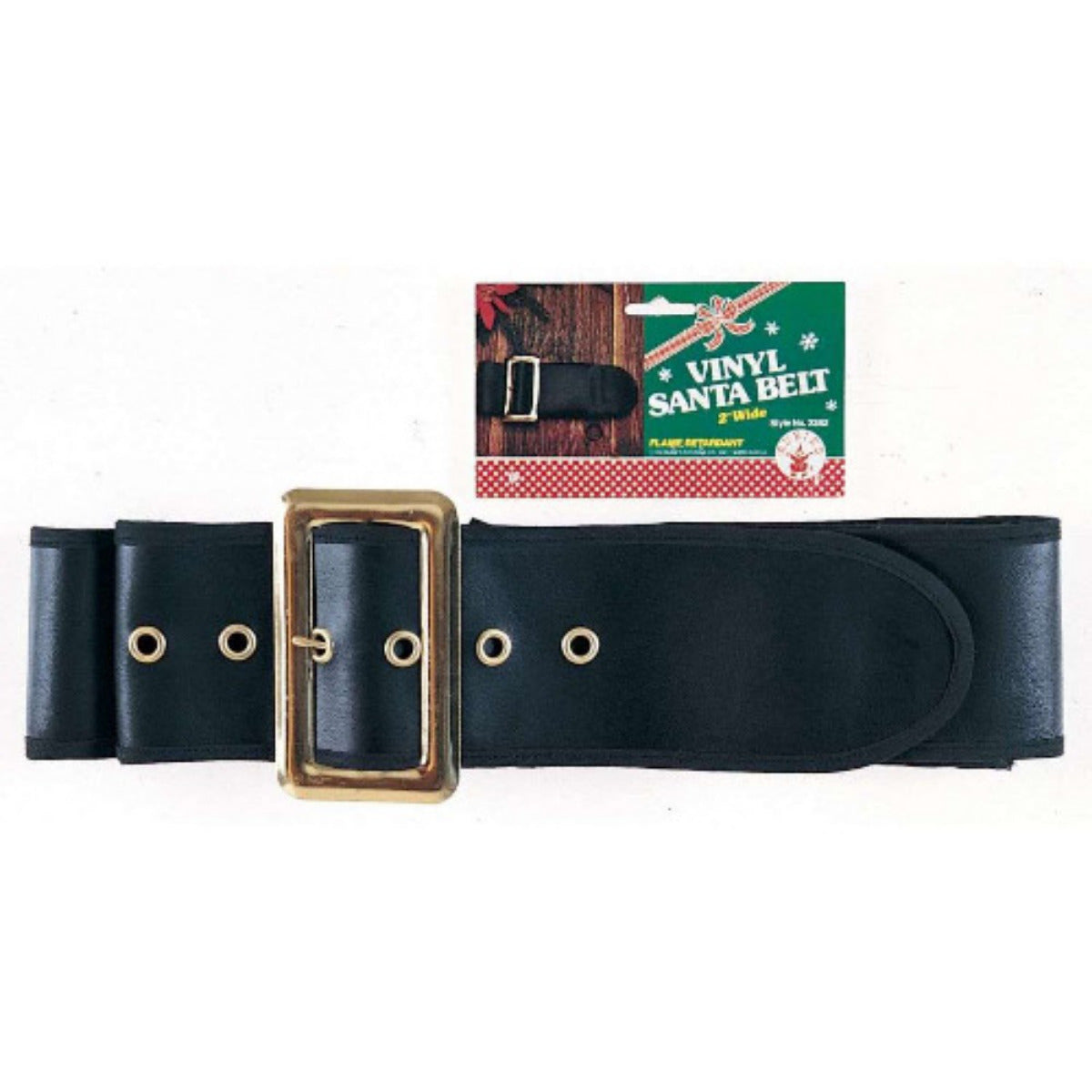 Vinyl Finish Santa Claus Belt