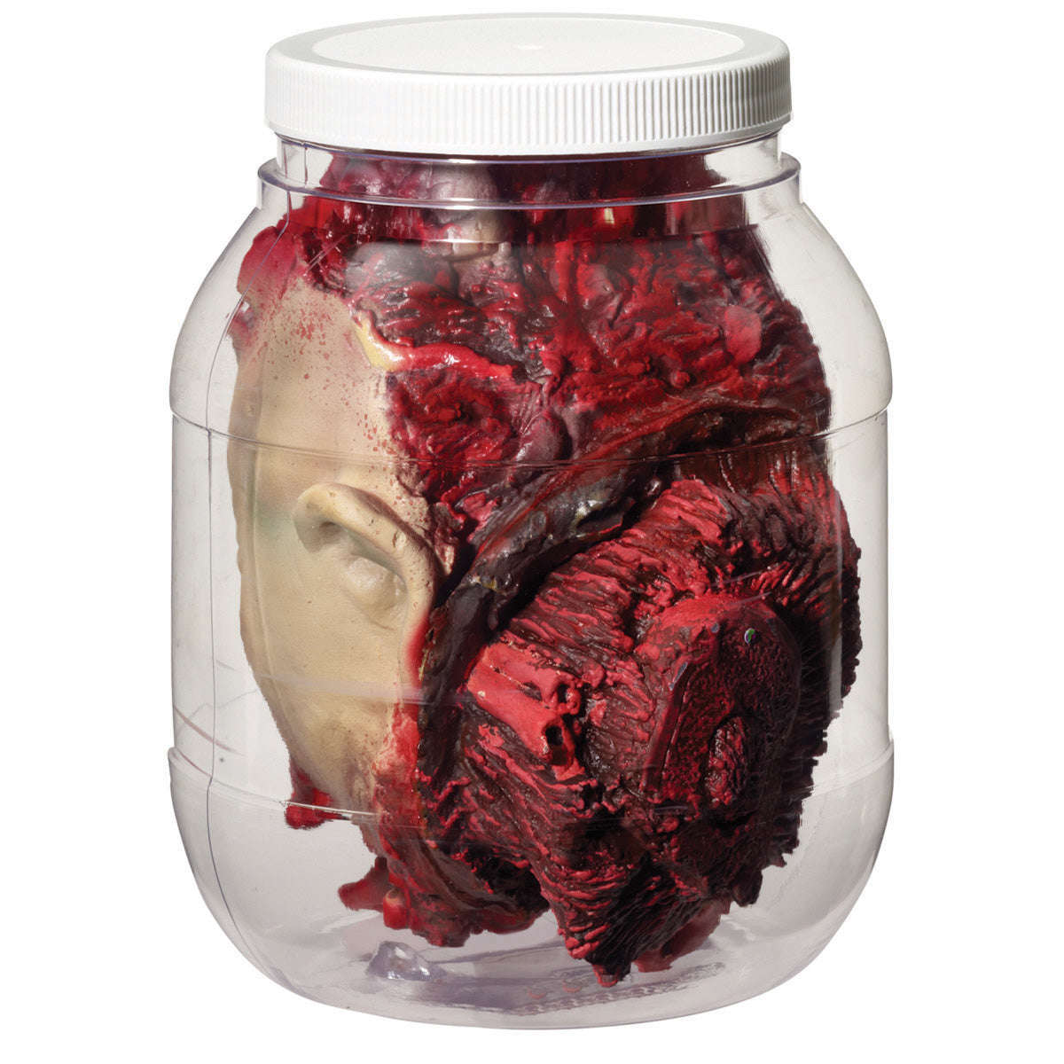 Prop Severed Head in A Jar