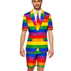 OppoSuits Summer Rainbow Suitmeister Three Piece Suit