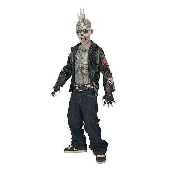 Punk Zombie Child Costume