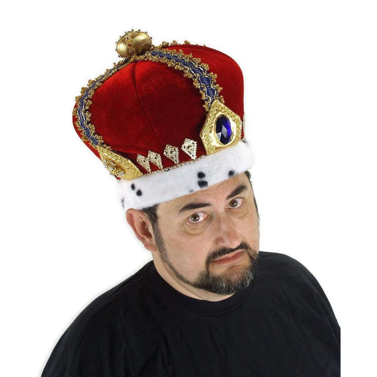 Plush Royal King Crown