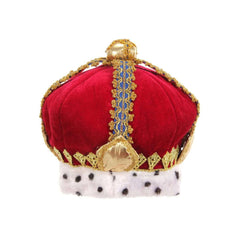 Plush Royal King Crown