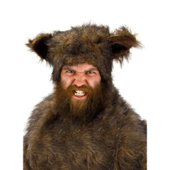 Werewolf Brown Plush Hat