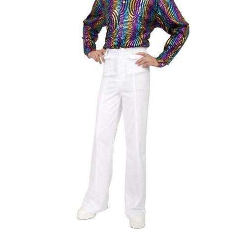 Men's White Disco Pants