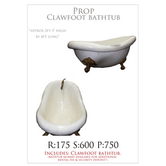 Clawfoot Bathtub