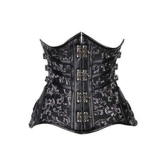 Top Drawer Curvy Steampunk Steel Double Boned Underbust Corset