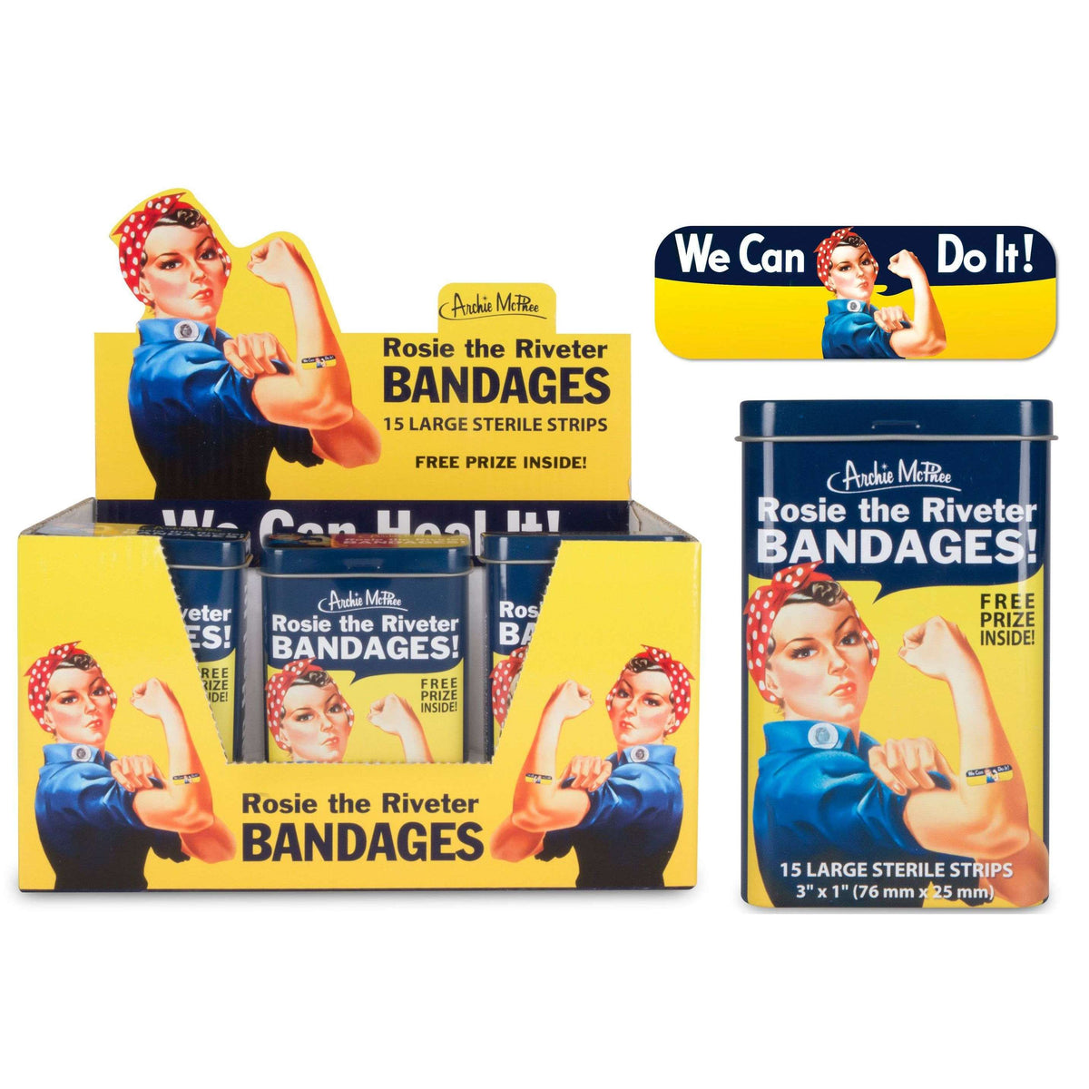 Rosie the Riveter Bandages