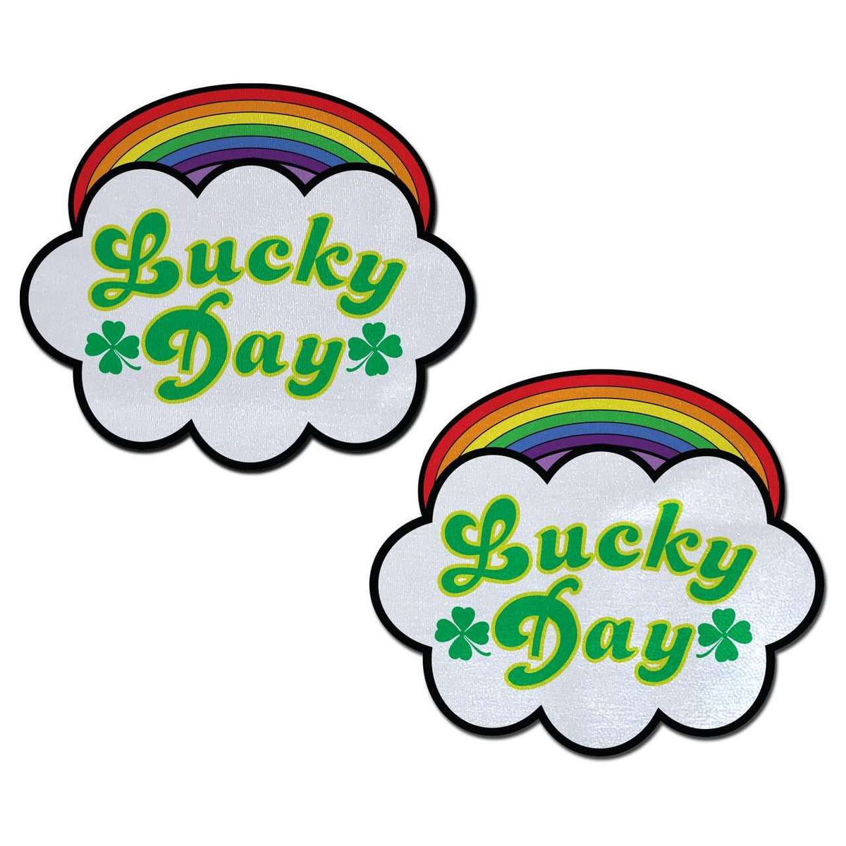 Cloud: Rainbow 'Lucky Day' Cloud Cloud Nipple Pasties