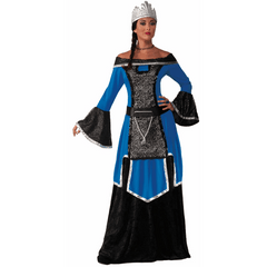 Royal Blue Queen Adult Costume