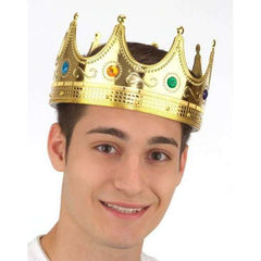 Plastic Jeweled Kings Crown