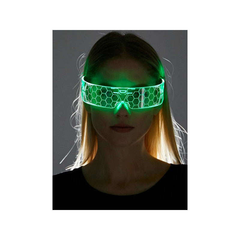 Cyberpunk LED Glasses