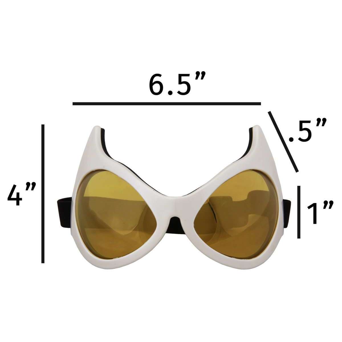 White Cat Eye Goggles