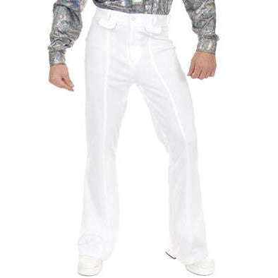 Men's White Disco Pants